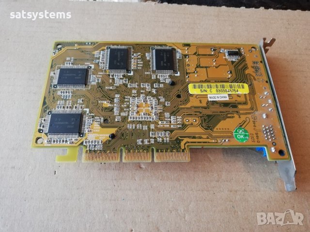  Видео карта NVidia GeForce 4 Chaintech MX440-SE 64MB DDR 128bit AGP, снимка 7 - Видеокарти - 38957649