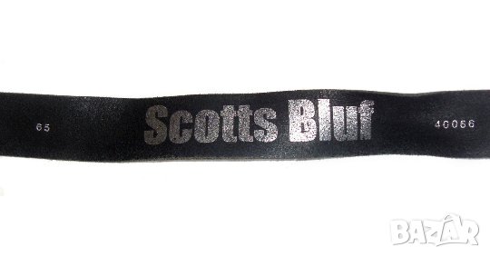 Scotts Bluf кожен колан естествена кожа Made in Italy, снимка 5 - Колани - 33486024