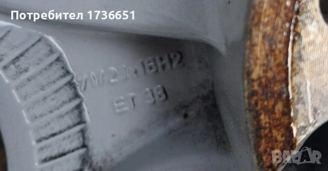 Оригинални джанти Mercedes 16 цола ет38, снимка 4 - Гуми и джанти - 43545345