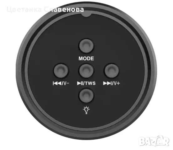 Високоговорител Super Bass Bluetooth преносим безжичен 5W RGB светлина Redare MP3 карта TF/U, снимка 6 - Друга електроника - 49891540
