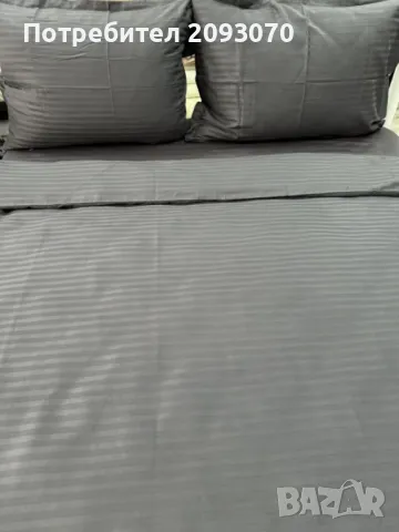 Спален комплект - памучен сатен, снимка 9 - Спално бельо - 49841237