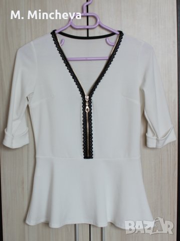 Дамска елегантна блуза, снимка 1 - Ризи - 28819554