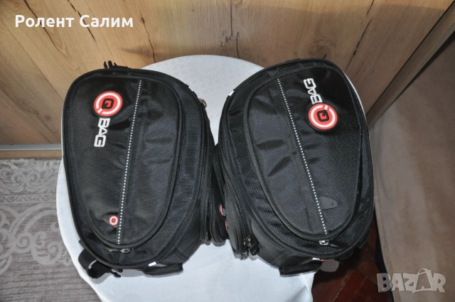 Комплект Мото Чанти (Дисаги + Танк Чанта + Раница) - ROAD LINE / Q-BAG, снимка 2 - Аксесоари и консумативи - 52500766