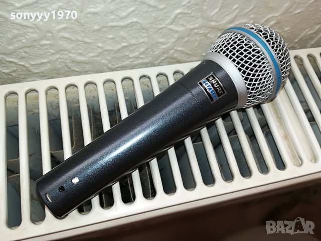 SHURE BETA58A-PROFI MIC-ВНОС SWISS 0506220937, снимка 5 - Микрофони - 36984432