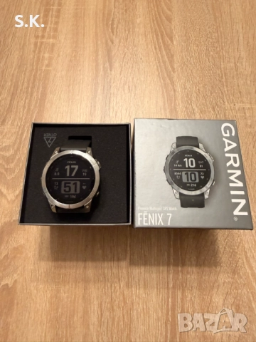 Garmin Fenix 7 Silver Graphite, снимка 4 - Смарт часовници - 52198055