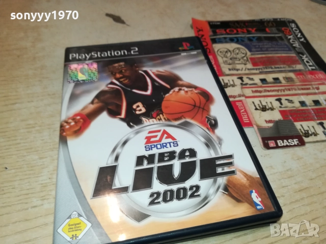 SONY PS2 GAME NBA LIVE 2002 2611250836, снимка 7 - Игри за PlayStation - 52544479