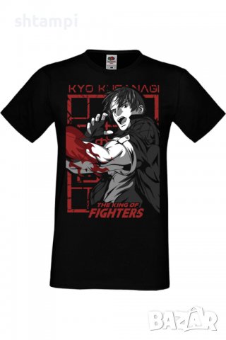 Мъжка тениска King Of Fighters,Игра,Гейм,Геймър,Подарък,Изненада,Повод,Празник,Събитие,Развлечение.