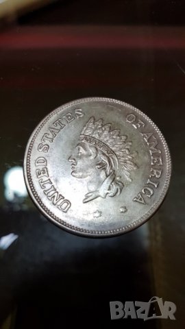 Монета 1851 1$, снимка 2 - Нумизматика и бонистика - 27804276