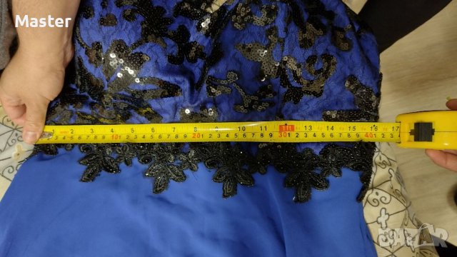  Синя рокля, снимка 9 - Рокли - 39305320