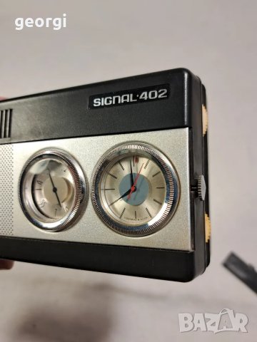 старо съветско радио транзистор Signal tento 402 , снимка 9 - Колекции - 47959633