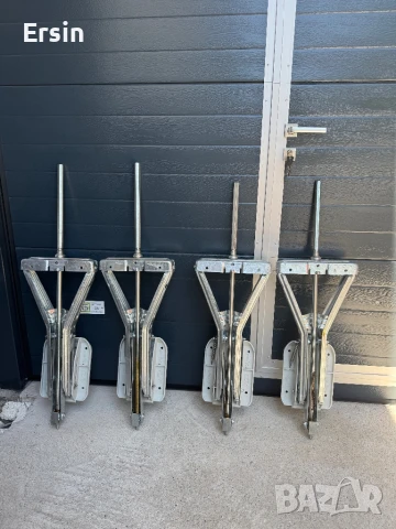 Комплект крака AL-KO (оригинални) Краката са свалени от чисто нова Каравана FENDT DIAMANT 560 -2024 