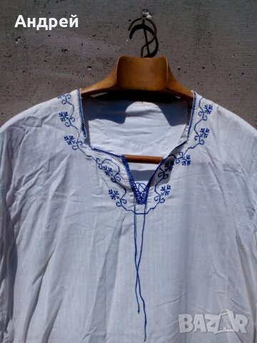 Старинна женска нощница,риза #4, снимка 2 - Антикварни и старинни предмети - 26659575