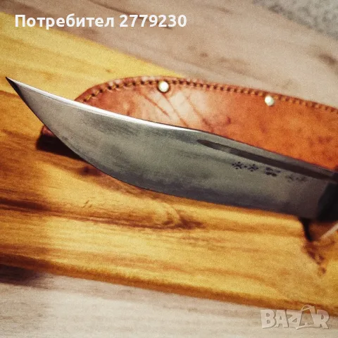 Ловен нож на Хр. Метев Нов!, снимка 7 - Ножове - 49885133