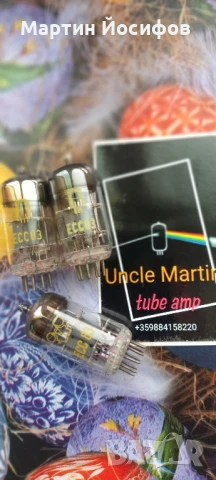 Радиолампи ecc83 rft, снимка 4 - Ресийвъри, усилватели, смесителни пултове - 50486134