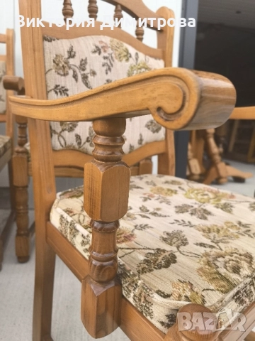 Комплект от 6 трапезни стола , снимка 5 - Столове - 52124301