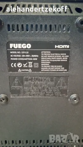 Телевизор Fuego 32FJ110 на части, снимка 4 - Телевизори - 49634789