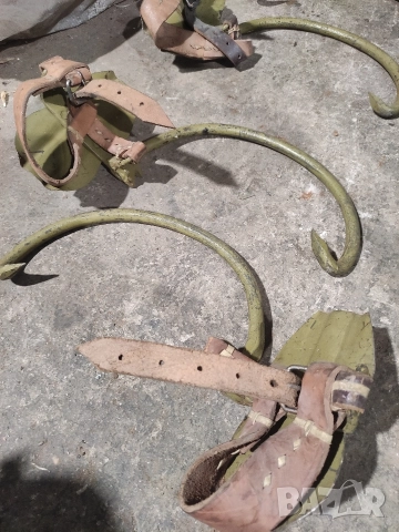 Котки (куки) за катерене по дървени стълбове , снимка 2 - Други инструменти - 52886280