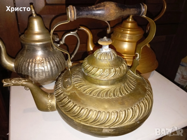 Старинни чайници , снимка 3 - Антикварни и старинни предмети - 52082520