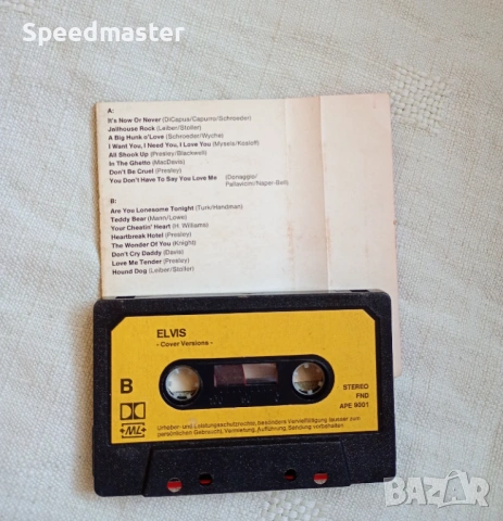 Elvis - Cover versions, снимка 2 - Аудио касети - 53582820