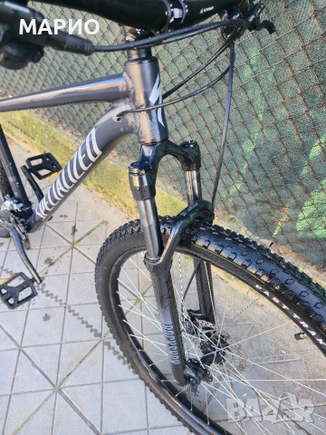 SPECIALIZED ROCKHOPPER 29 цола 2х9 скорости Shimano, Judy Rockshox, снимка 10 - Велосипеди - 52802911