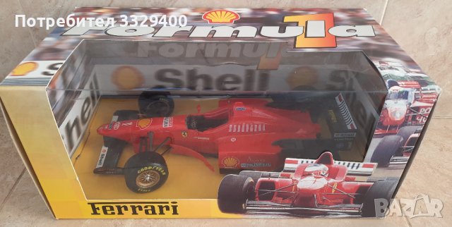 Ferrari F310 1996 М. Schumacher 1:20-колекционерски метален болид, снимка 11 - Колекции - 44094839
