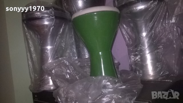 ТАРАМБУКА 26Х17СМ-МЕТАЛНА-нова от сирия, снимка 7 - Ударни инструменти - 28099400