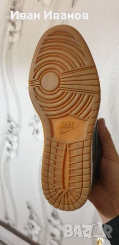 високи кецове Nike Dunk Sky Hi  Brown High Top  номер 41, снимка 12 - Маратонки - 39860982