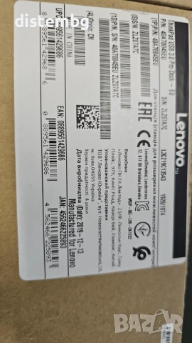 ДОКИНГ СТАНЦИЯ   ThinkPad USB 3.0 Pro Dock - Overview and Service Parts, снимка 2 - Кабели и адаптери - 38534763