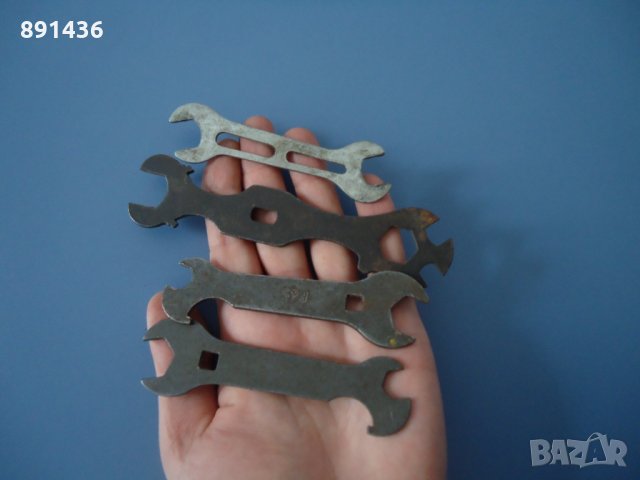 4 стари ретро германски ключа за велосипед колело, снимка 9 - Ключове - 32825441