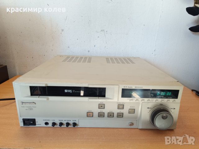 професионален видеорекордер "PANASONIC SVHS AG-7150-E", снимка 9 - Декове - 44032405