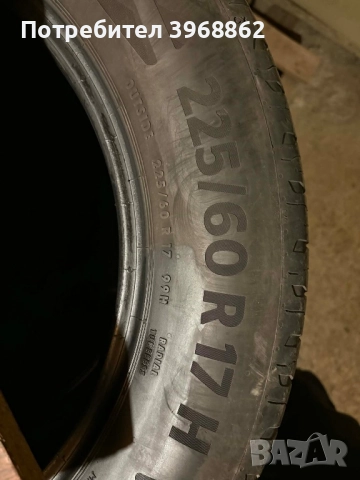 Гуми континентал 225/60 , снимка 2 - Гуми и джанти - 52504363