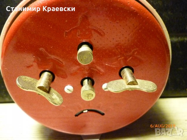 ВИТЯЗ - механичен Clock alarm vintage87, снимка 8 - Други - 26210262