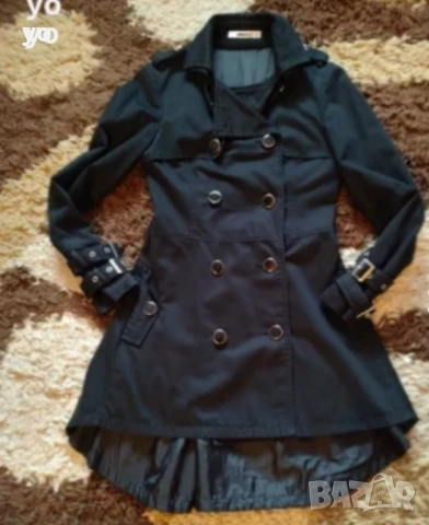 Черен тренч размер ХС 