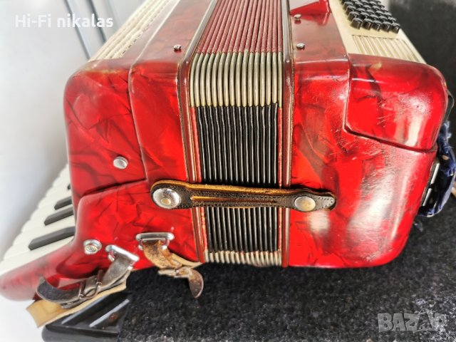 акордеон SCANDALLI 80 баса, снимка 11 - Акордеони - 43789614