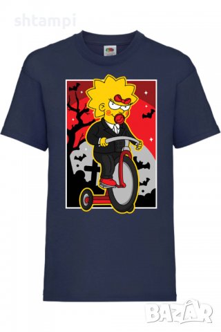 Детска тениска The Simpsons Maggie Simpson 02,Halloween,Хелоуин,Празник,Забавление,Изненада,Обичаи,, снимка 10 - Детски тениски и потници - 38158625