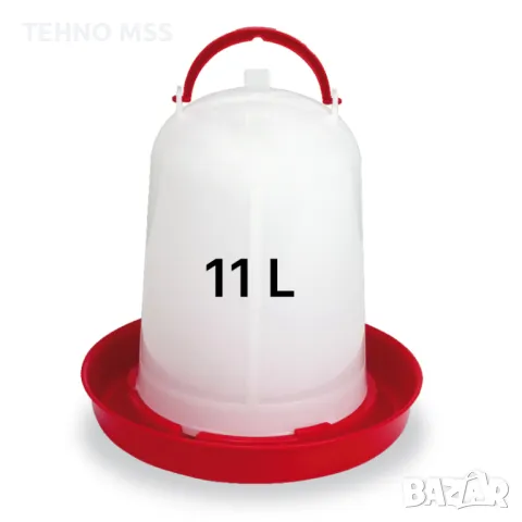 Автоматична поилка за птици W11 (К-КТ / 10 БР), снимка 5 - За птици - 49127826