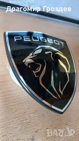 Предна емблема (лого) за Peugeot 208 II Facelift / Пежо 208 (след 2023г) , снимка 2 - Части - 53385286