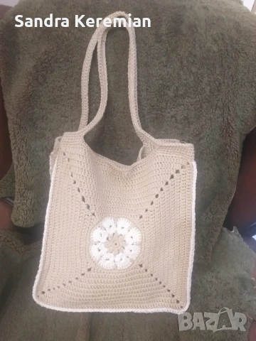 плетена чанта