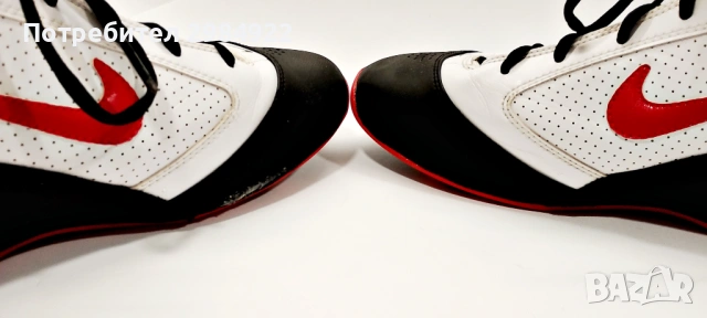 БАСКЕТБОЛНИ ОБУВКИ NIKE AIR SHOES FLIGHT SCORER 386239-107 РАЗМЕР US11 UK10 EU45 CM29, снимка 8 - Маратонки - 53440819
