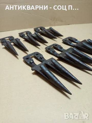 Соц Стари Палци За Косилка Косачка Комплект От 6бр., снимка 2 - Антикварни и старинни предмети - 49817448