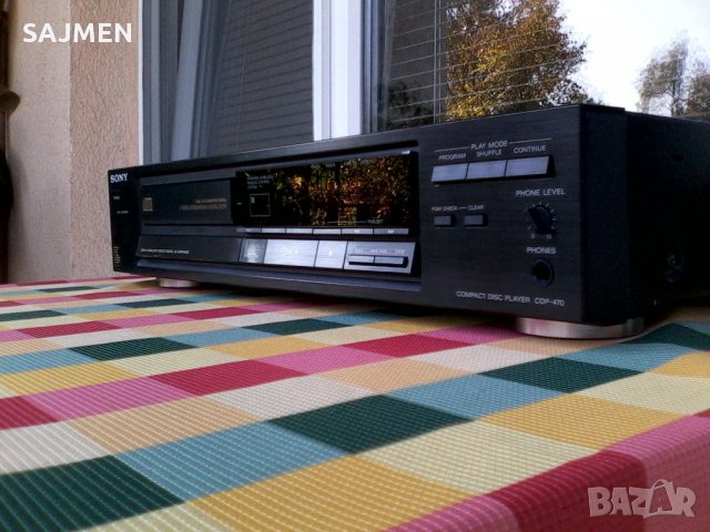 SONY CDP-470, снимка 8 - Декове - 26820126