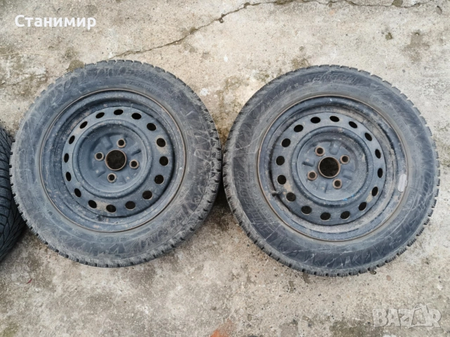 Железни джанти със зимни гуми 175х65/R14