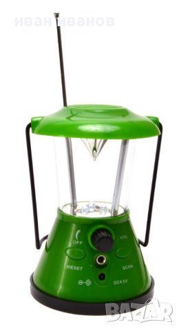 Къмпинг лампа с радио, снимка 6 - Къмпинг осветление - 43238621