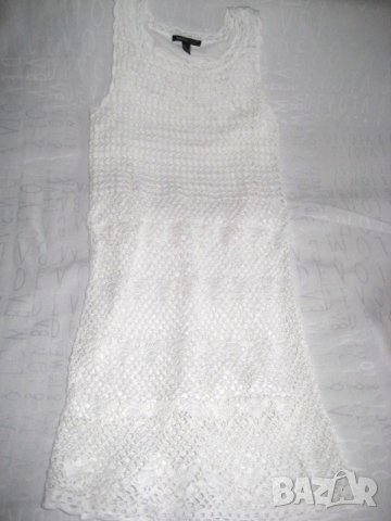 Дамска рокля бяла плетиво, снимка 6 - Рокли - 28589953