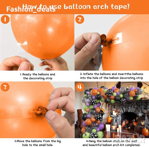 Нов Комплект 155 части за арка декорация / украса за Хелоуин Halloween, снимка 5 - Други - 38681839