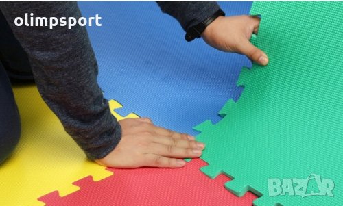 Настилка изработена от висококачествен материал ЕVA. 4 модула в комплект - 4 различни цвята. Настилк, снимка 3 - Други стоки за дома - 29038488