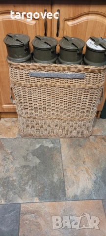 Швейцарска армия кошница с тубуси, снимка 4 - Антикварни и старинни предмети - 52770905