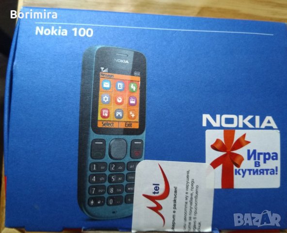 Телефон с копчета Нокия/Nokia100, снимка 4 - Nokia - 35533726
