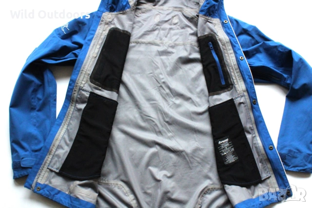 BERGANS OF NORWAY - мъжко водоустойчиво яке, размер М, снимка 4 - Спортни дрехи, екипи - 53328052