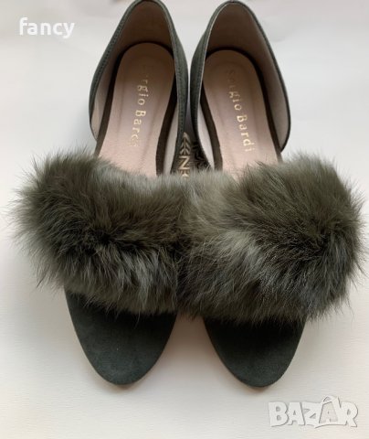 Ниски дамски обувки от естествена кожа